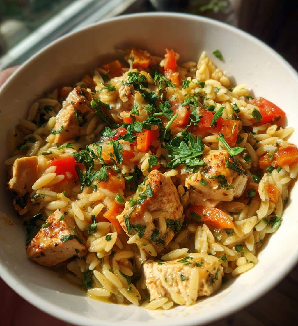 One Pot Chicken Orzo - detail 1