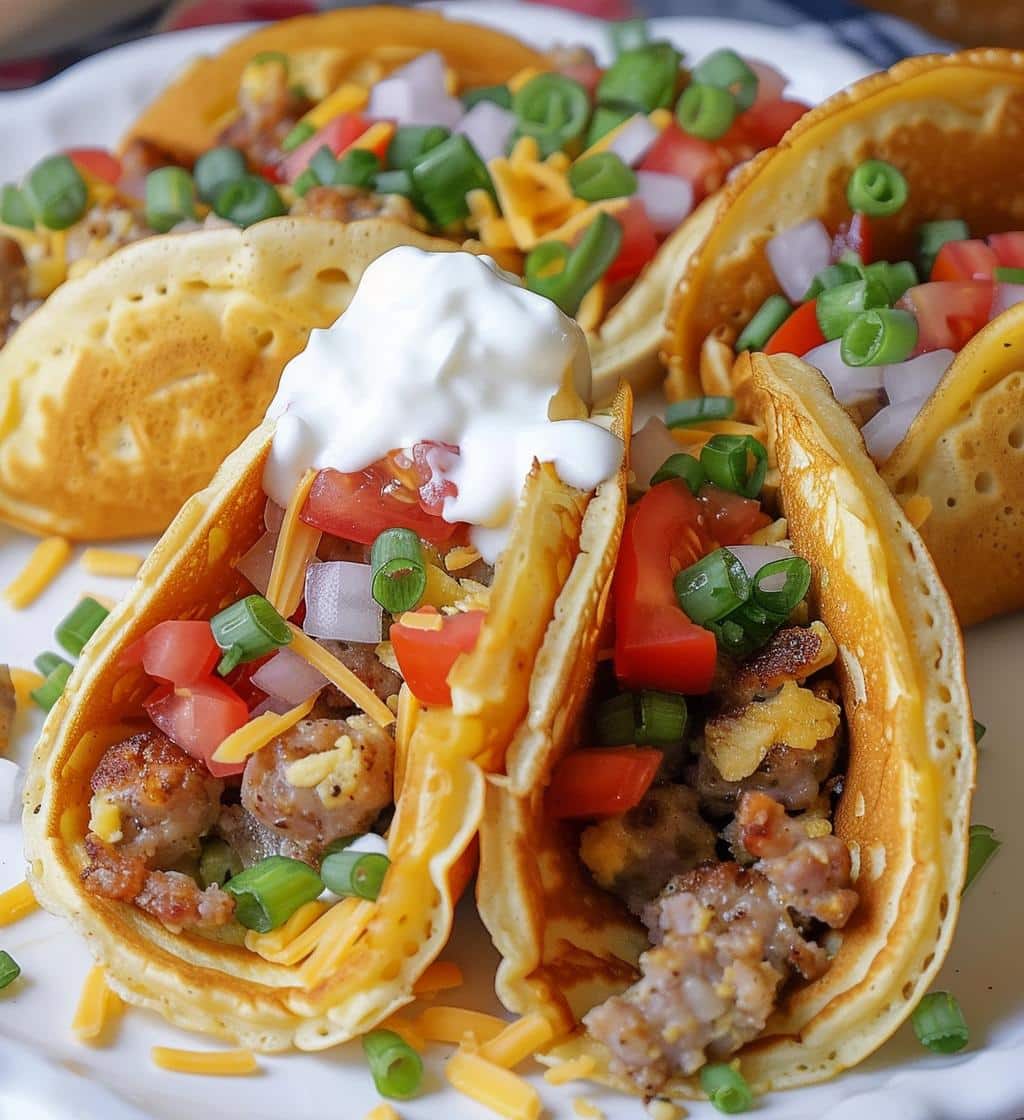 Pancake Breakfast Tacos