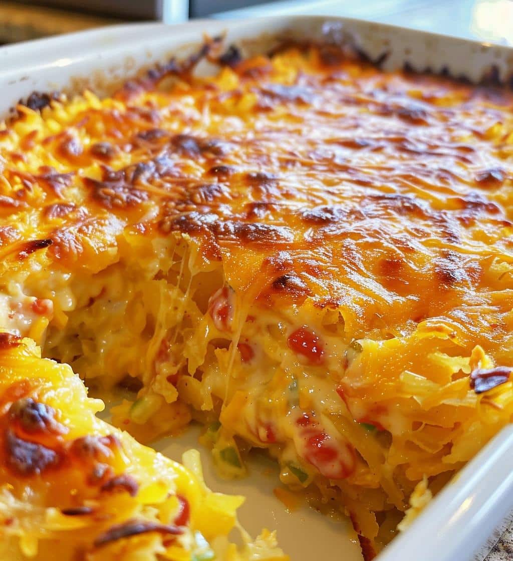 Pimento Cheese Hash Brown Casserole - detail 1