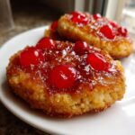 Pineapple Upside Down Sugar Cookies
