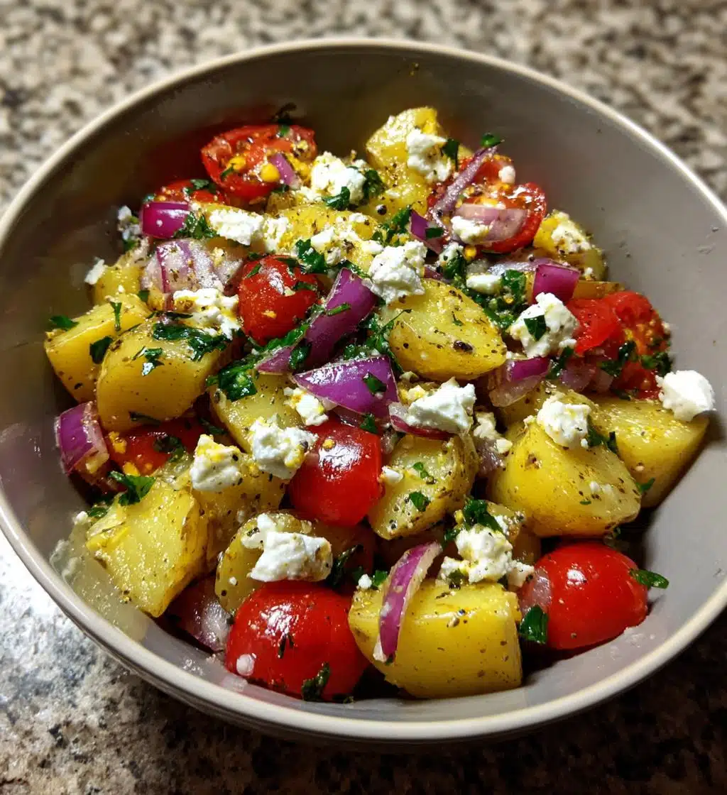 Potato Feta Salad - detail 1