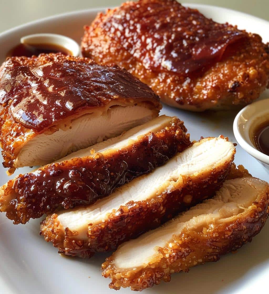 Pretzel Chicken - detail 1