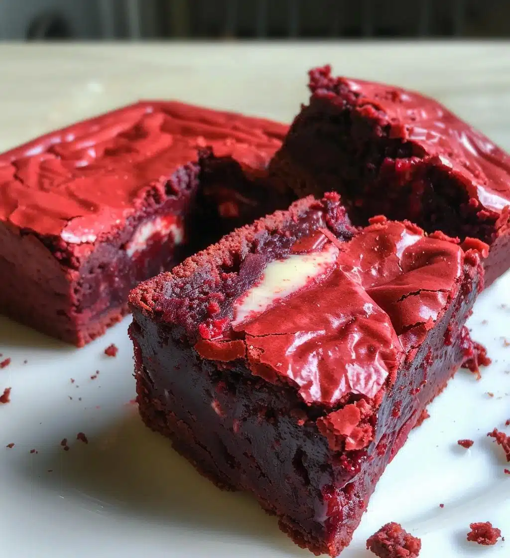 Red Velvet Brownies - detail 1