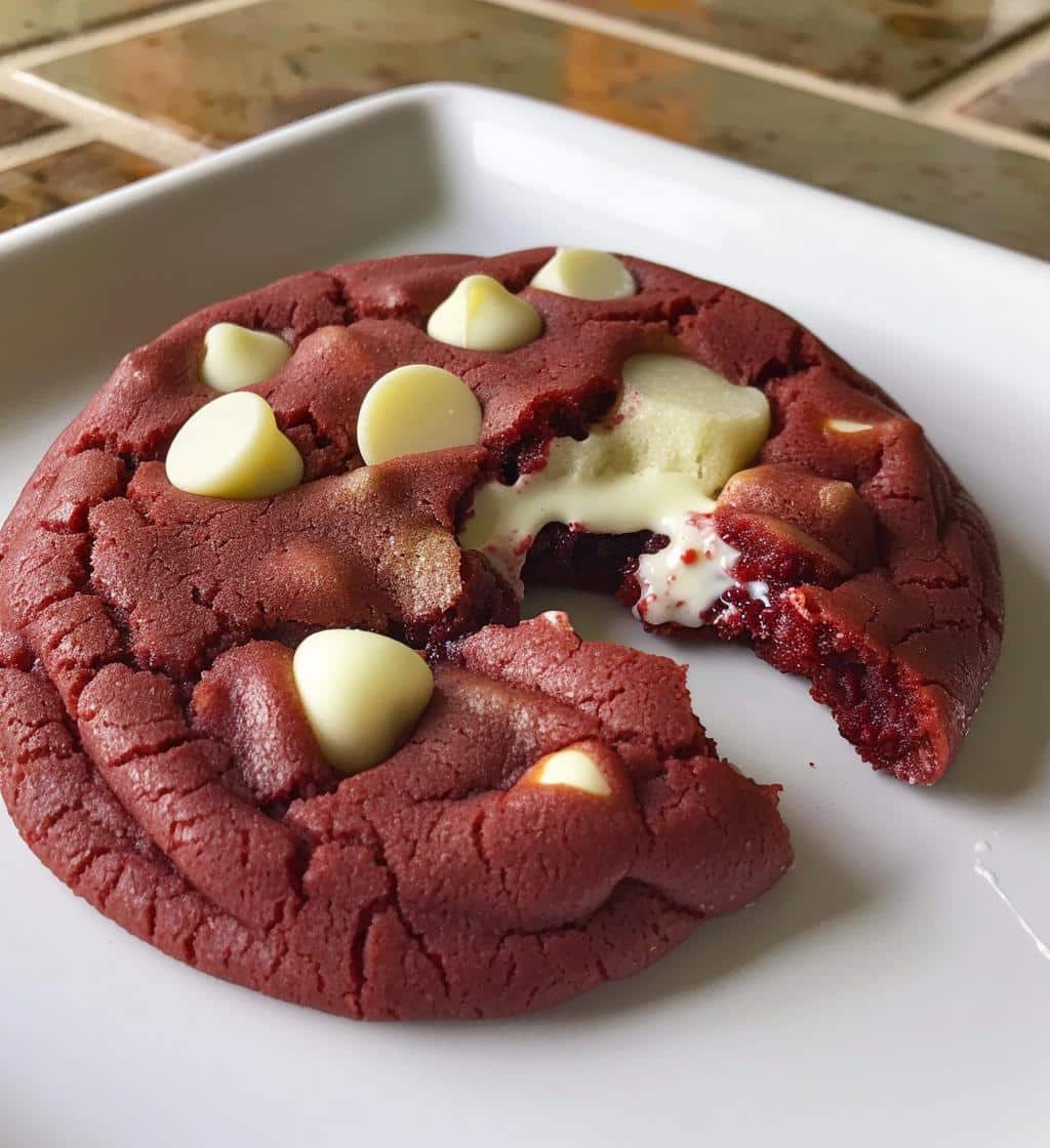 Red Velvet Cake Mix Cookies - detail 1