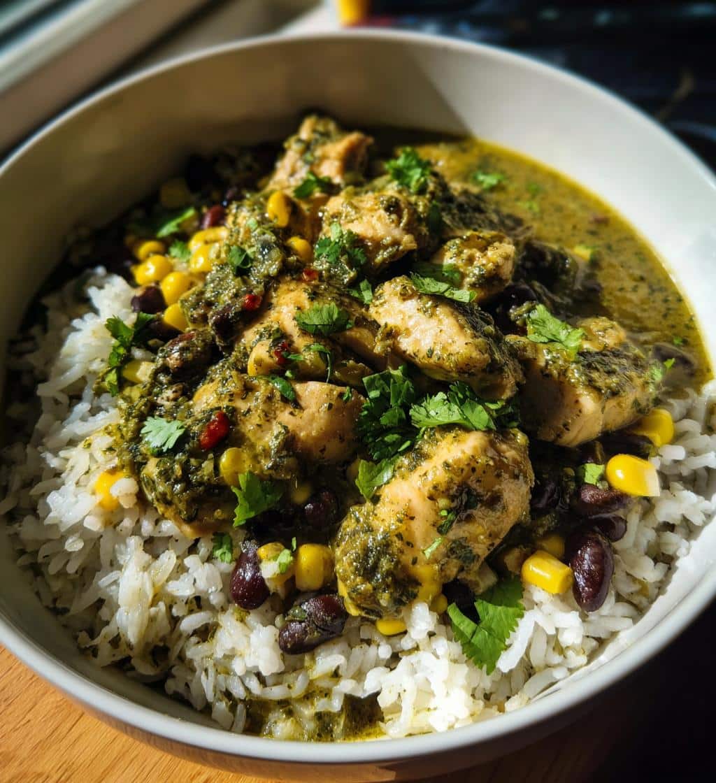 Salsa Verde Chicken Rice - detail 1