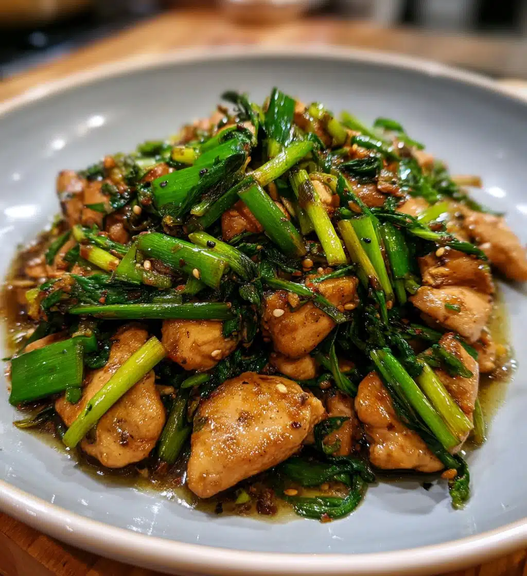 Scallion Chicken - detail 1