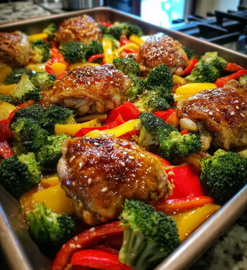 Sheet Pan Thai Chicken - detail 1
