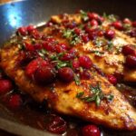 Skillet Cranberry Orange Chicken