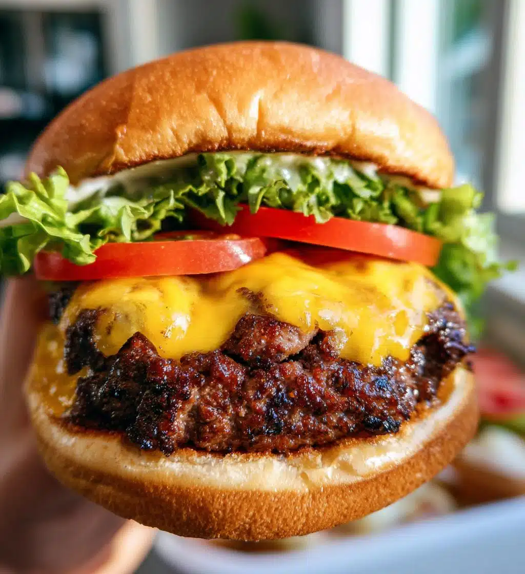 Smoked Cajun Cheeseburgers - detail 1