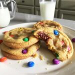 Soft and Chewy M&M Cookies