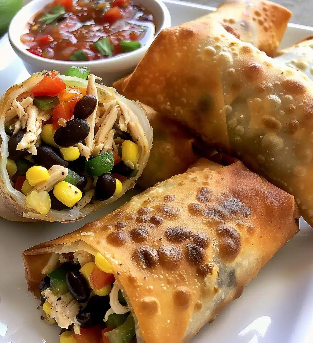 Southwest Chicken Egg Rolls - detail 1