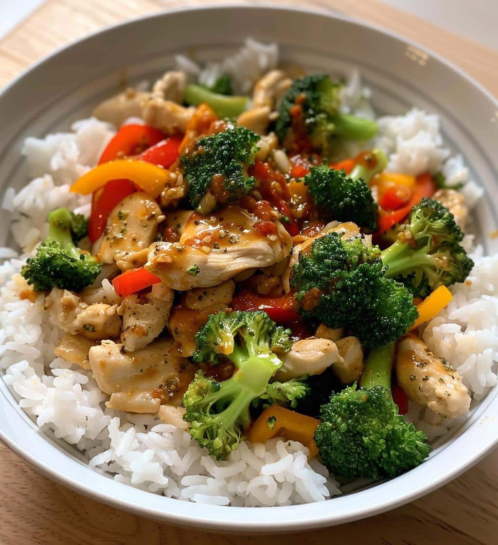 Spicy Garlic Chicken Bowl - detail 1