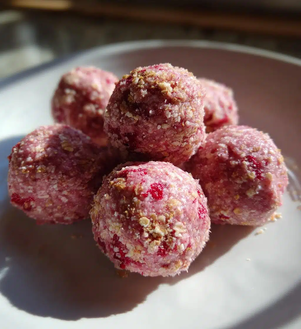 Strawberry Cheesecake Protein Bites - detail 1