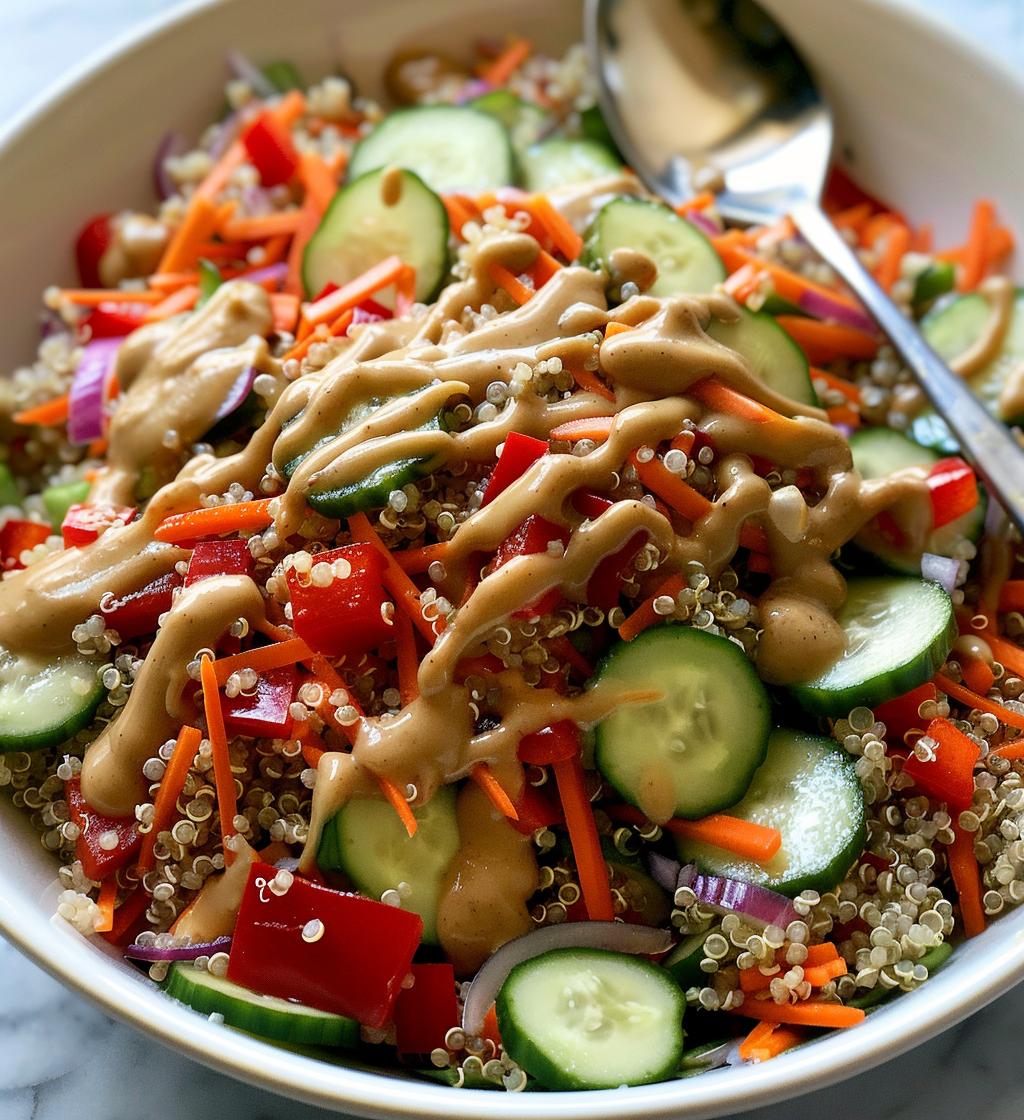 Thai Quinoa Salad - detail 1