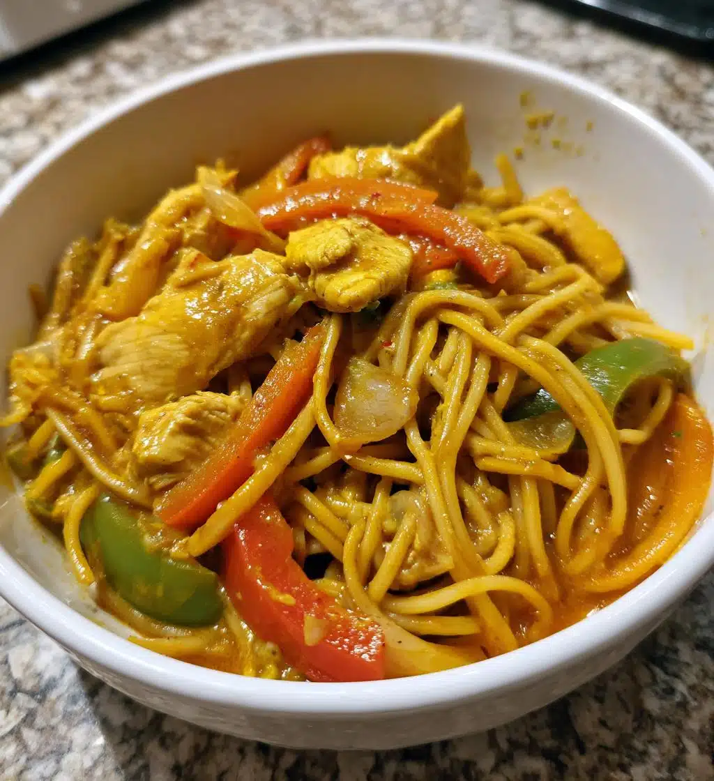 Thai Turmeric Chicken Noodles - detail 1