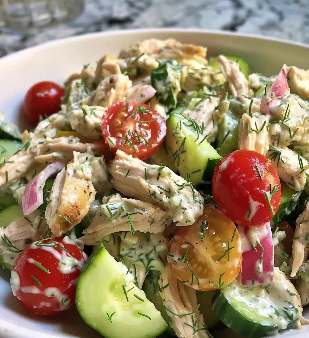 Tzatziki Chicken Salad - detail 1