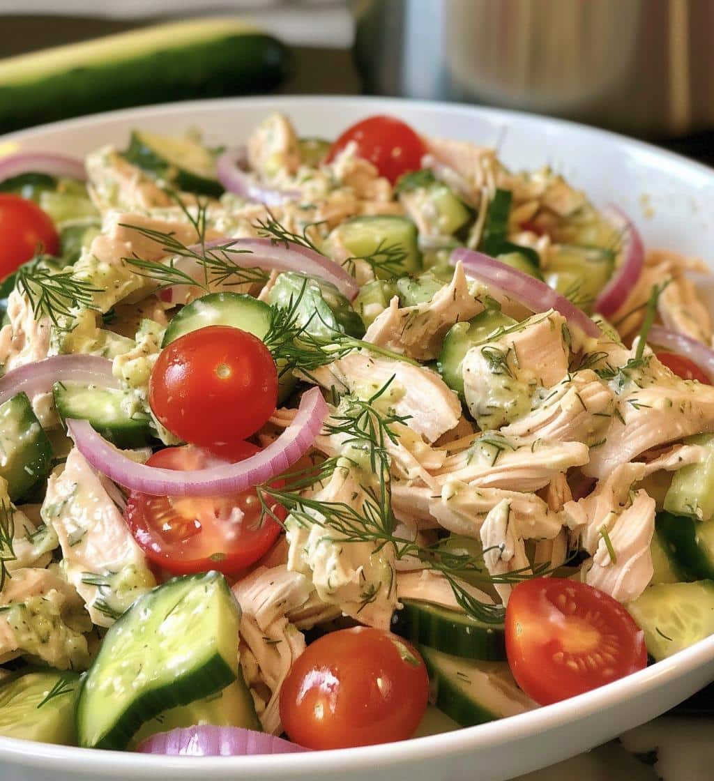 Tzatziki Chicken Salad