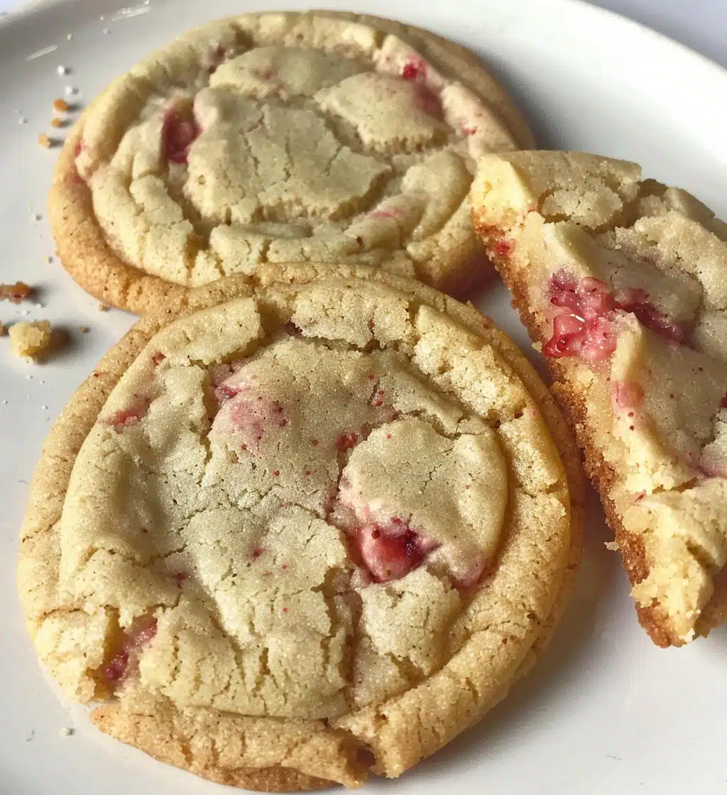 Valentine Strawberry Cookies - detail 1