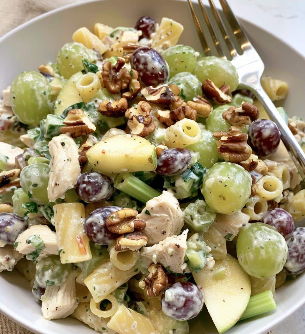 Waldorf Chicken Pasta Salad - detail 1