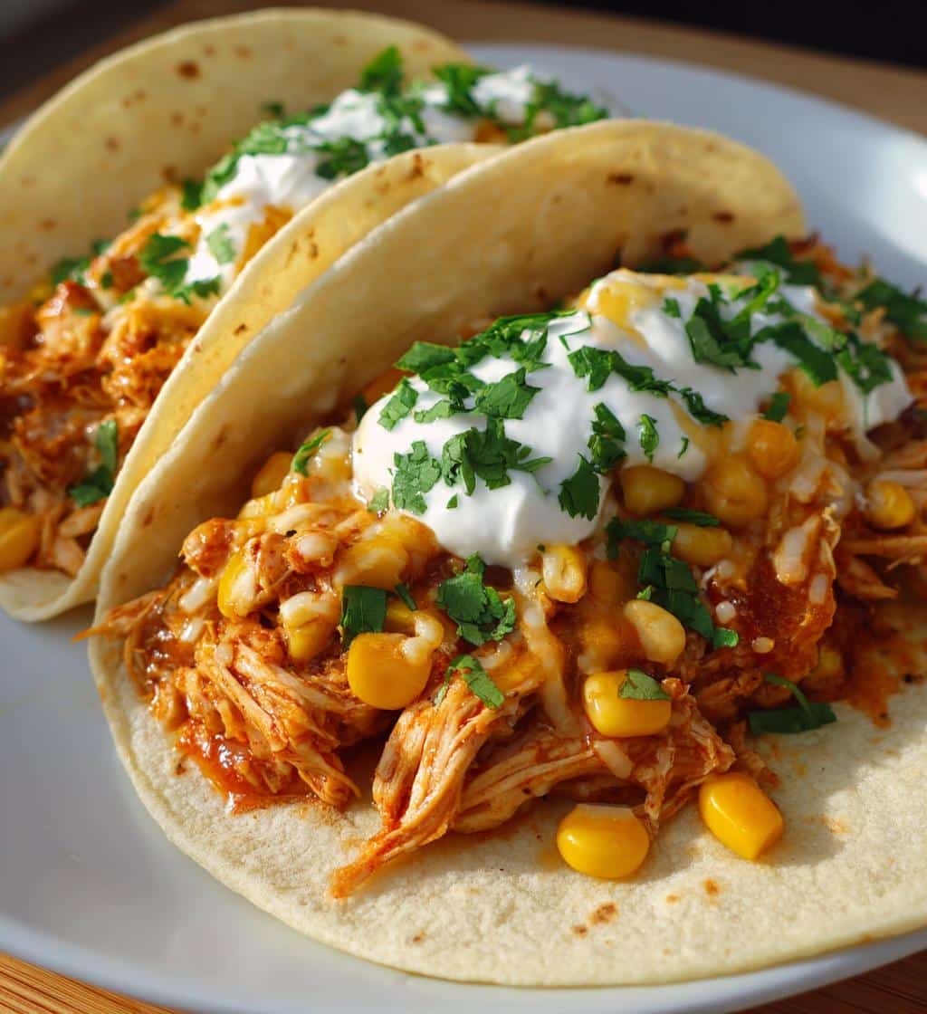 White Chicken Chili Tacos