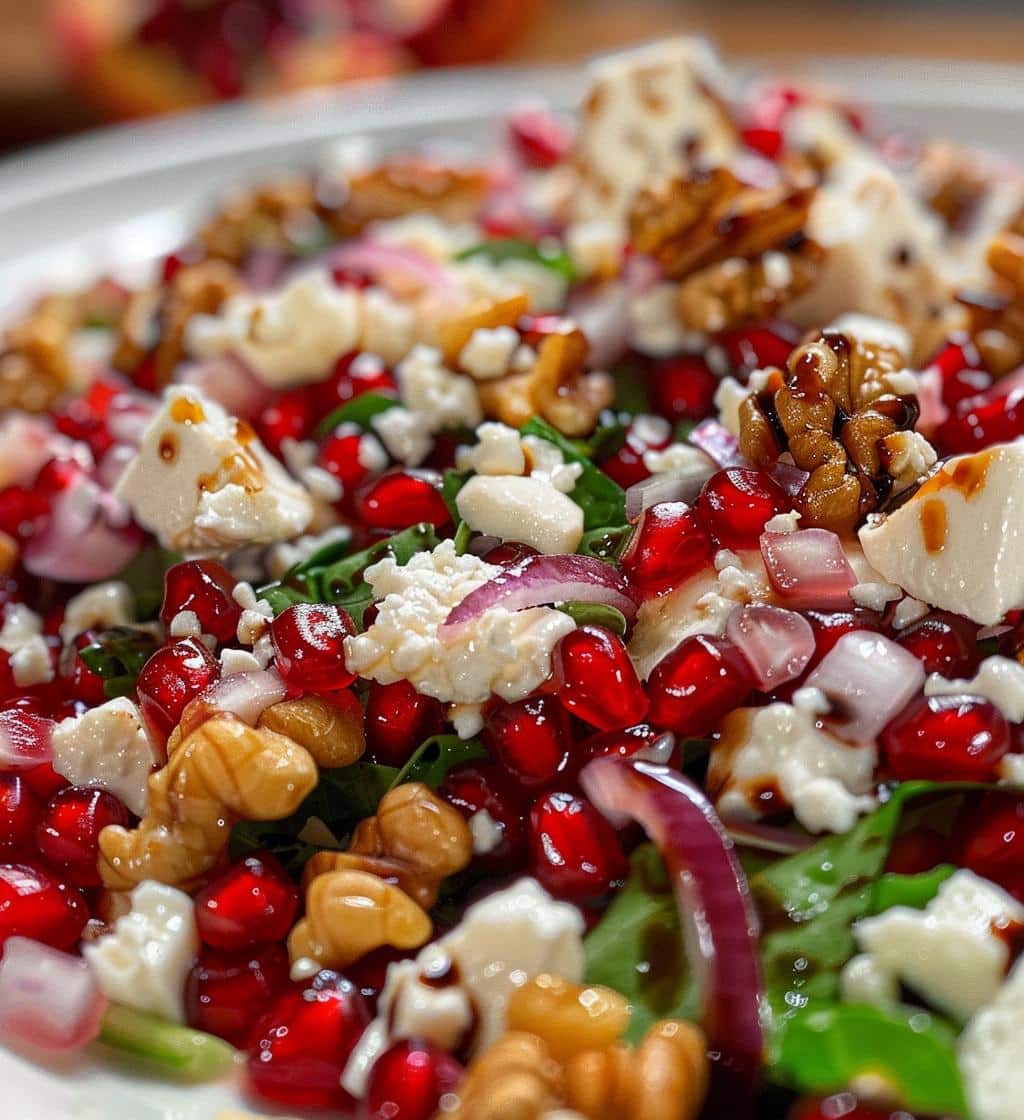 Winter Salad with Pomegranate
