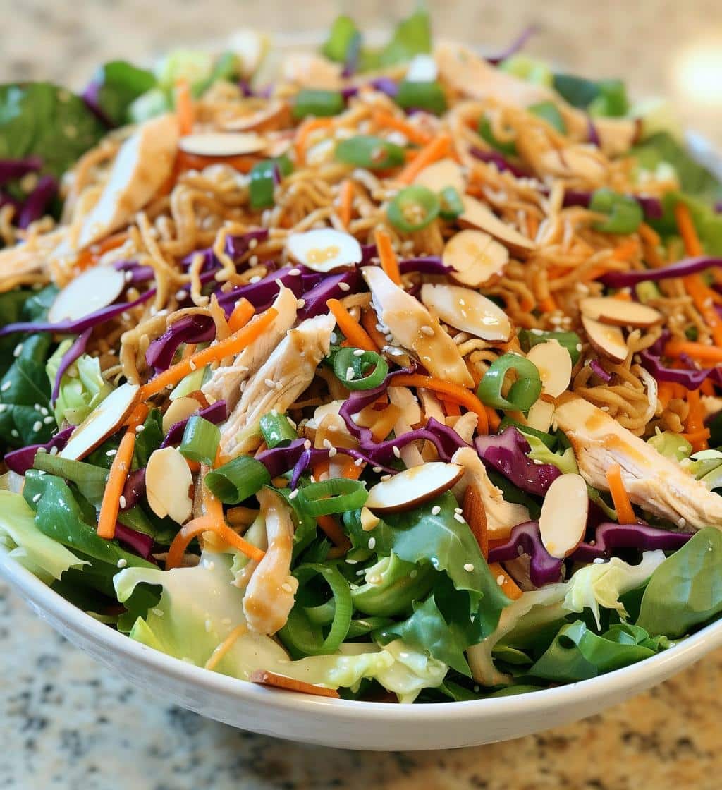 Asian Chicken Crunch Salad