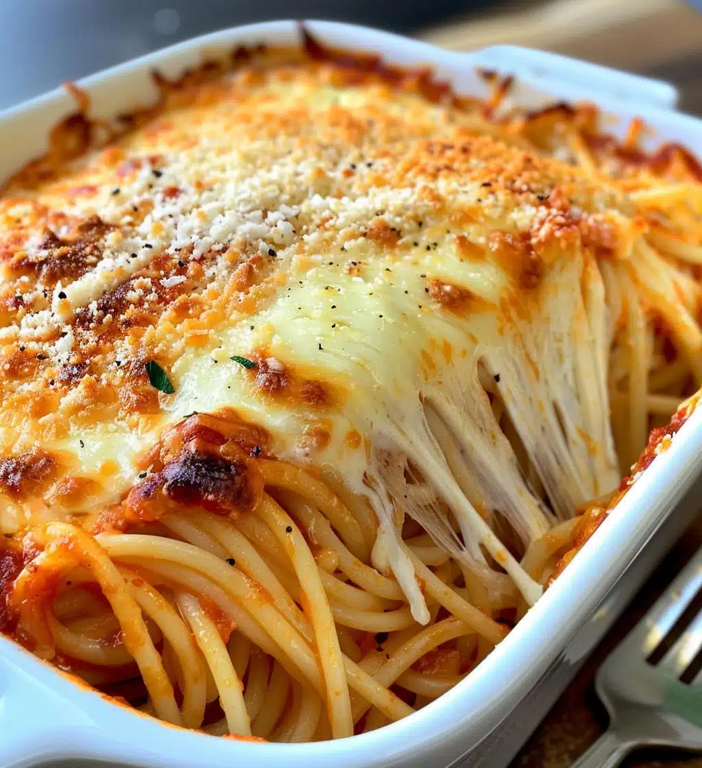 Baked Cream Cheese Spaghetti - detail 1