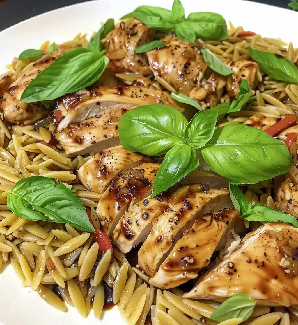 Balsamic Chicken Orzo - detail 1
