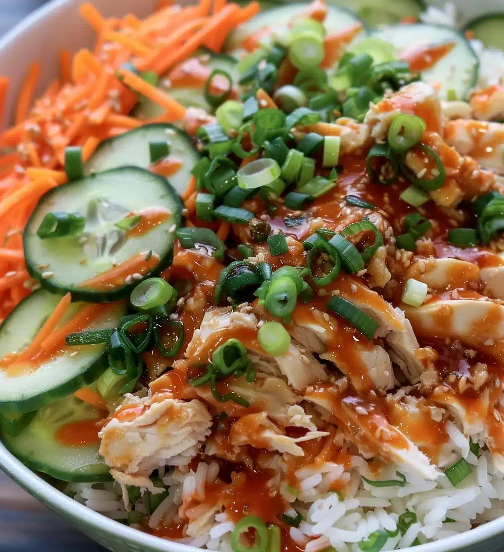 Bang Bang Chicken Bowl - detail 1