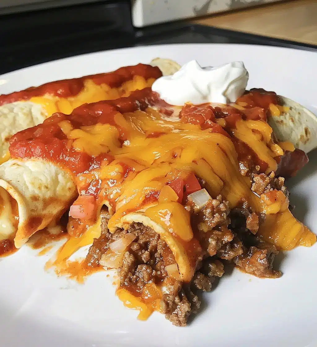 Beef Enchiladas - detail 1