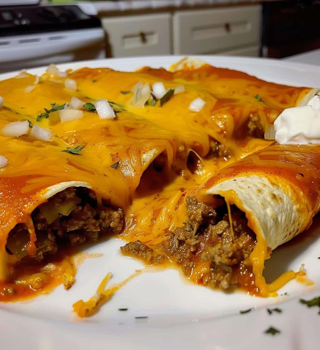 Beef Enchiladas