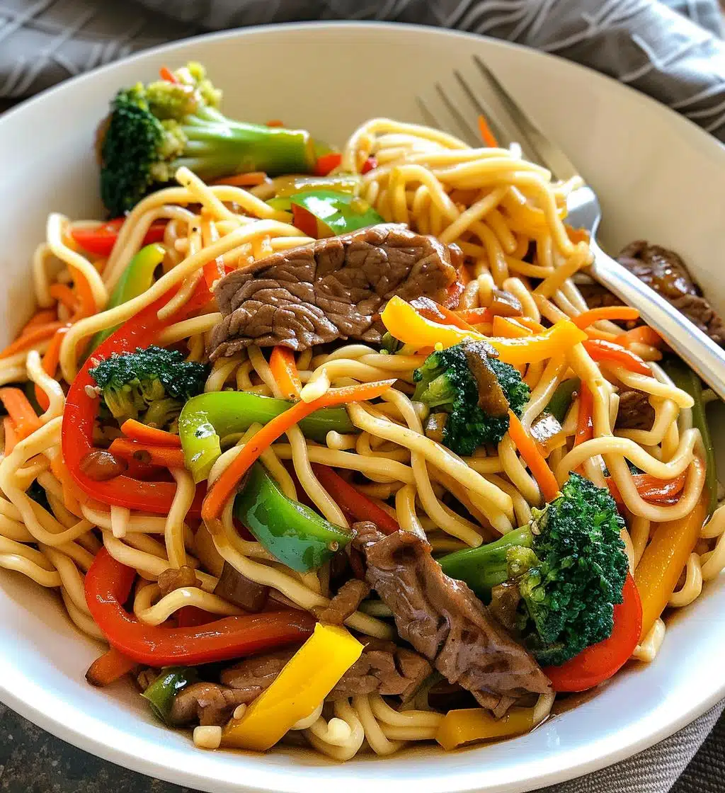 Beef Lo Mein - detail 1