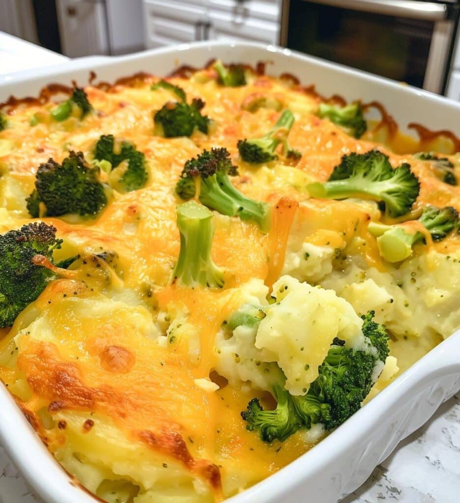 Broccoli Cheddar Potatoes