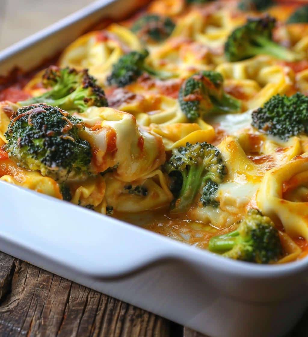 Broccoli Tortellini Bake