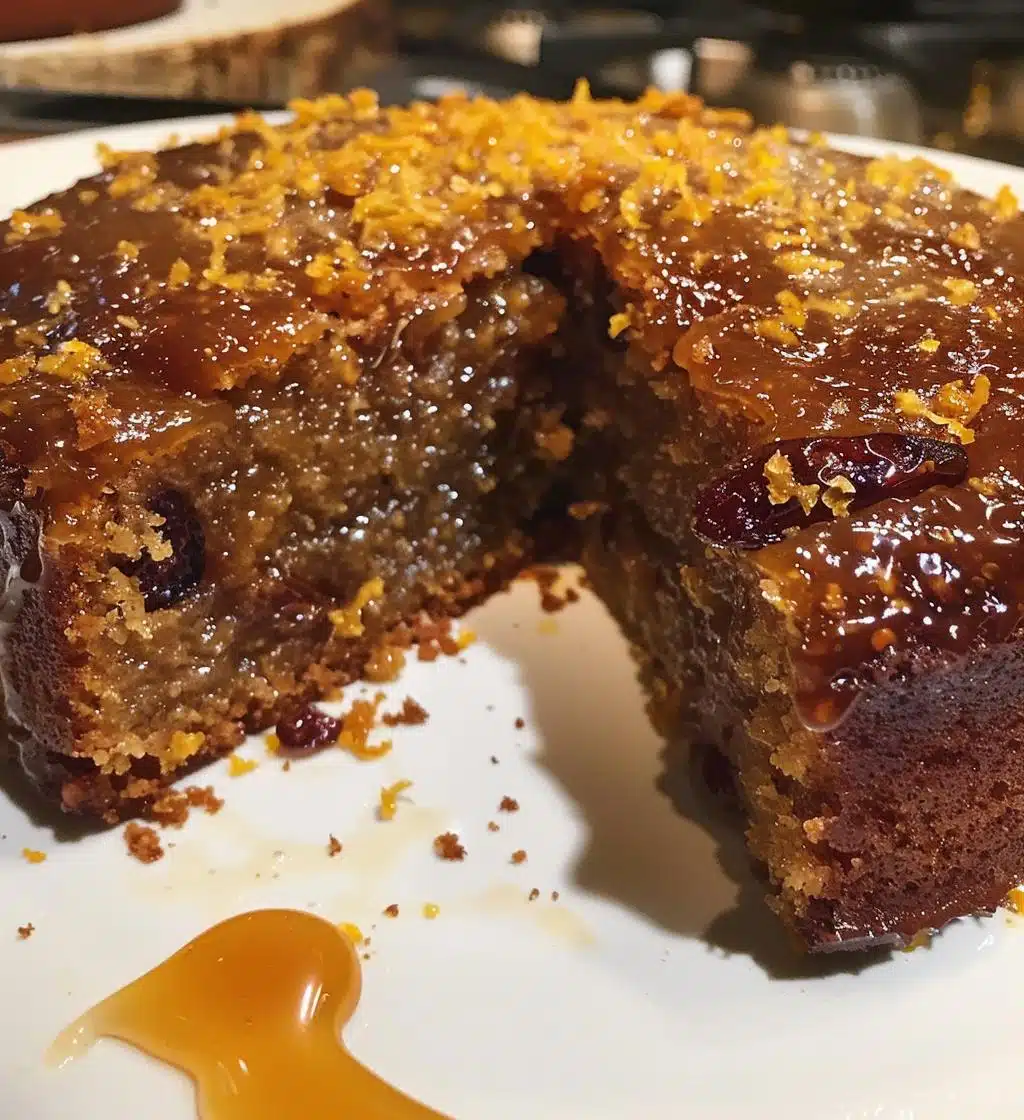 Brown Butter Date & Orange Cake - detail 1