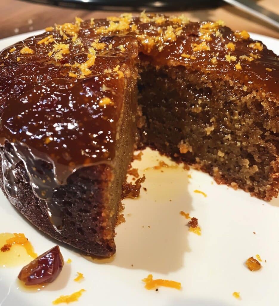 Brown Butter Date & Orange Cake