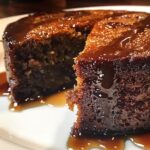 Brown Sugar Date Cake with Clove Syrup