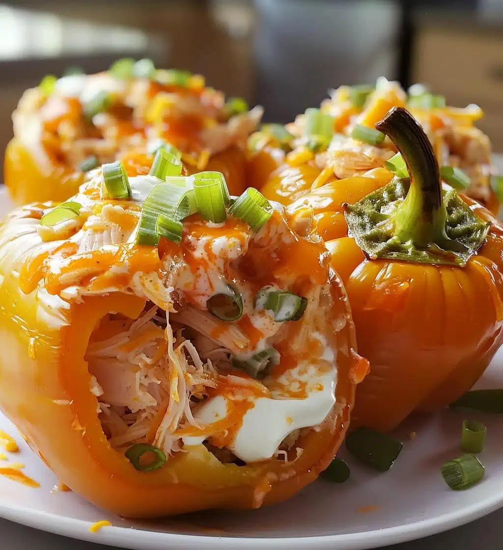 Buffalo Chicken Stuffed Peppers - detail 1