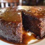 Burnt Sugar Date Cake with Lemon-Clove Syrup
