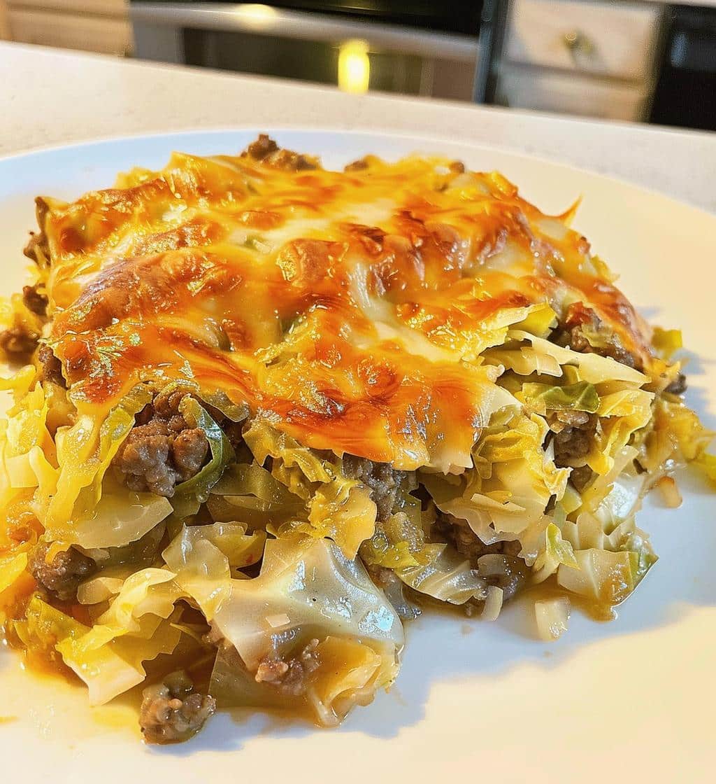 Cabbage Beef Bake