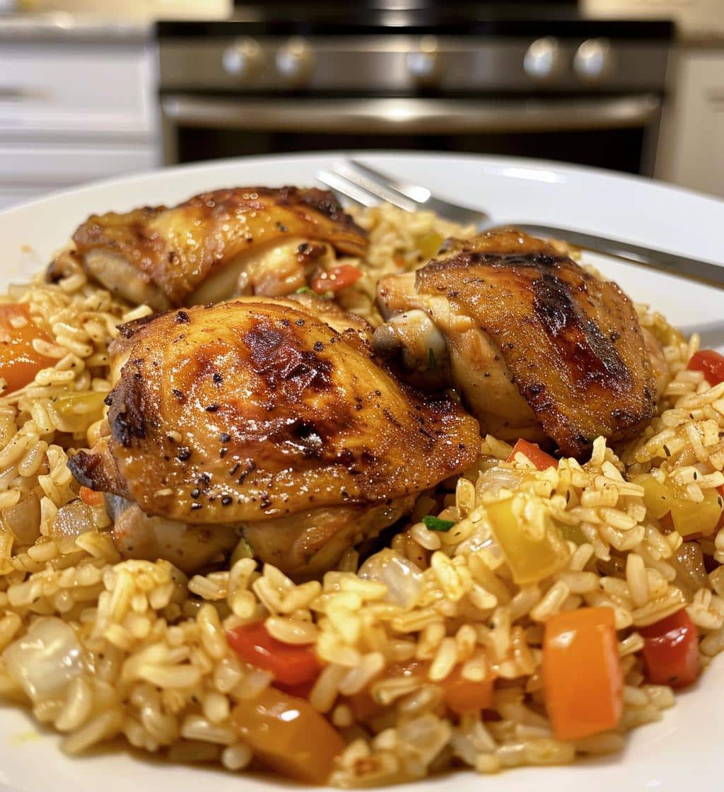 Caribbean Chicken and Rice