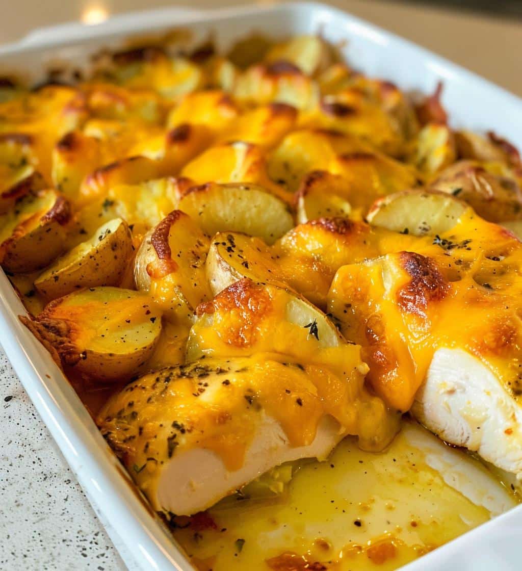 Cheesy Chicken and Potatoes