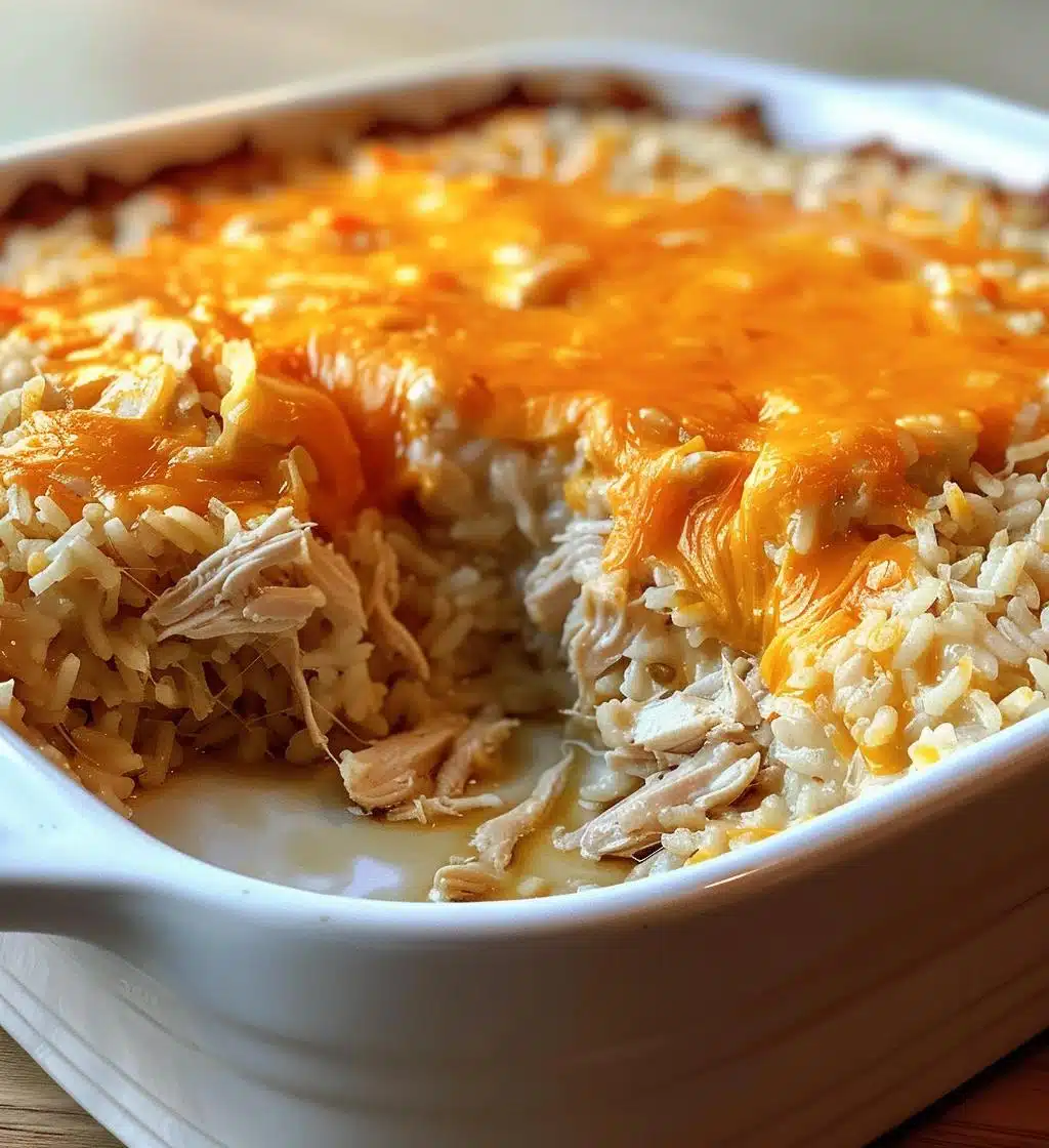 Cheesy Chicken and Rice Casserole - detail 1