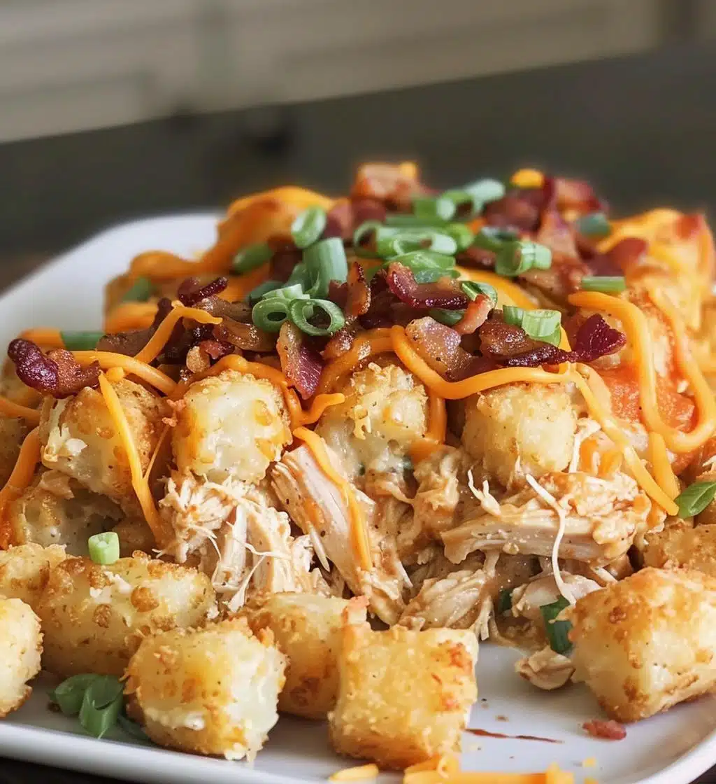 Chicken Bacon Ranch Tater Tot Casserole - detail 1