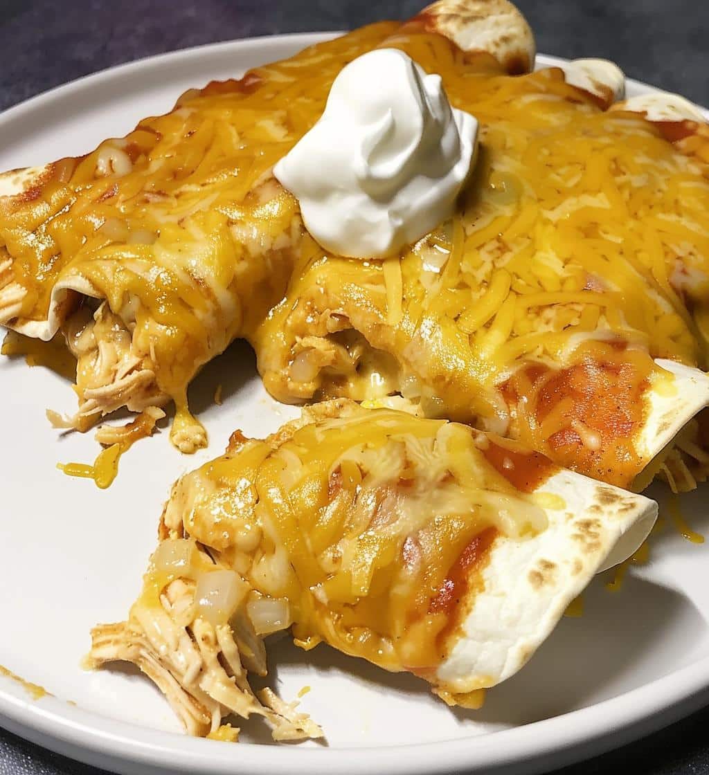 Chicken Enchiladas - detail 1