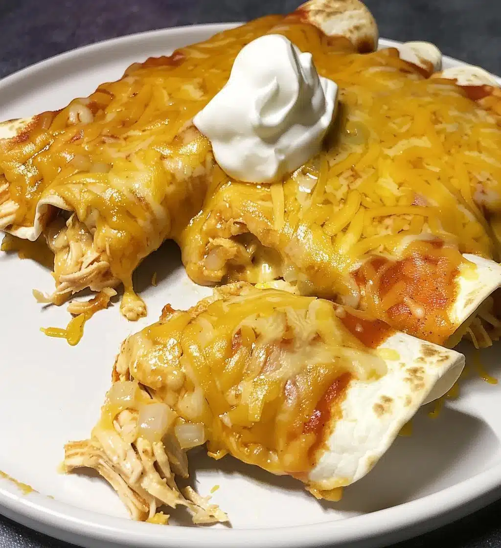 Chicken Enchiladas - detail 1