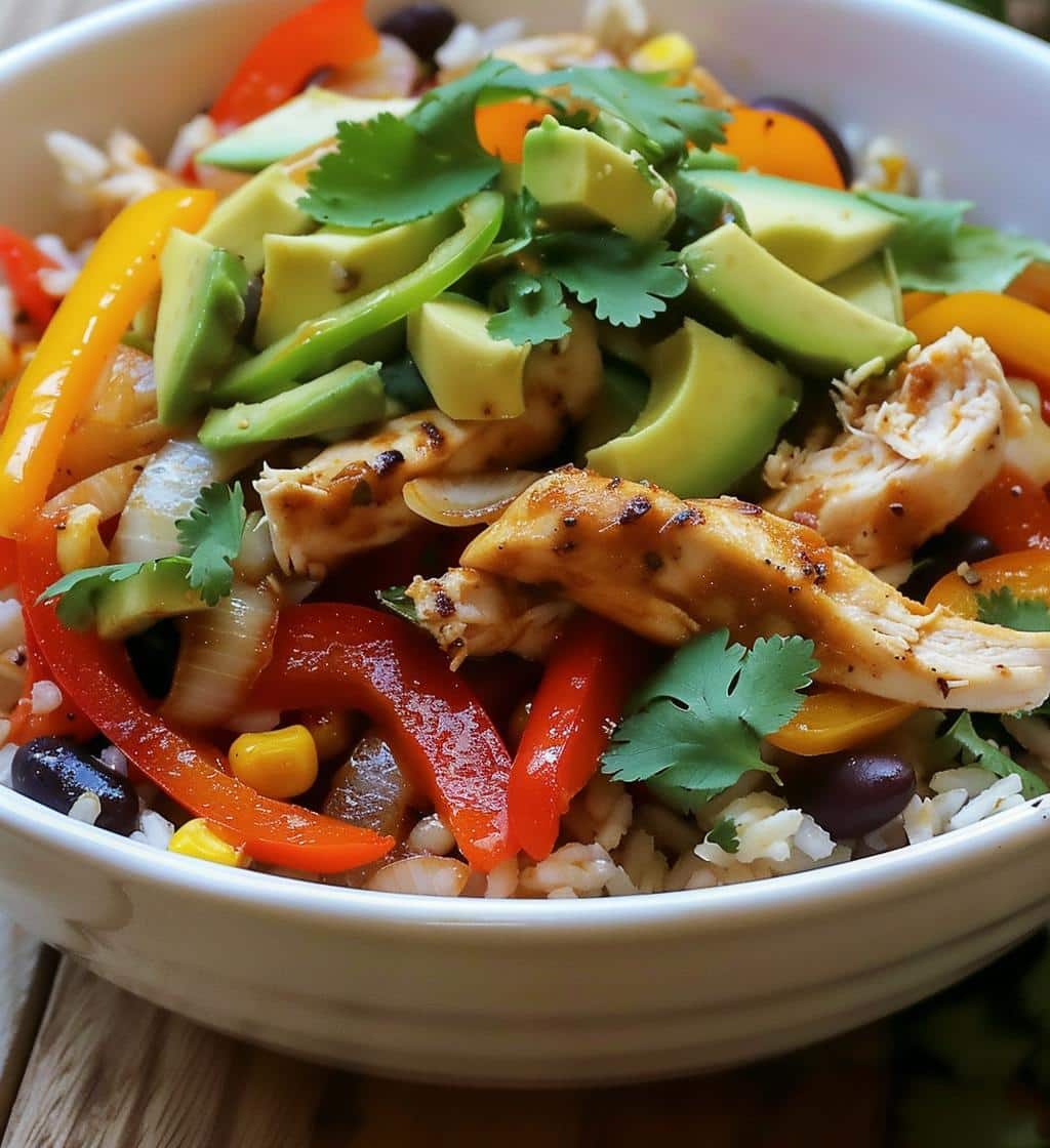 Chicken Fajita Bowl - detail 1