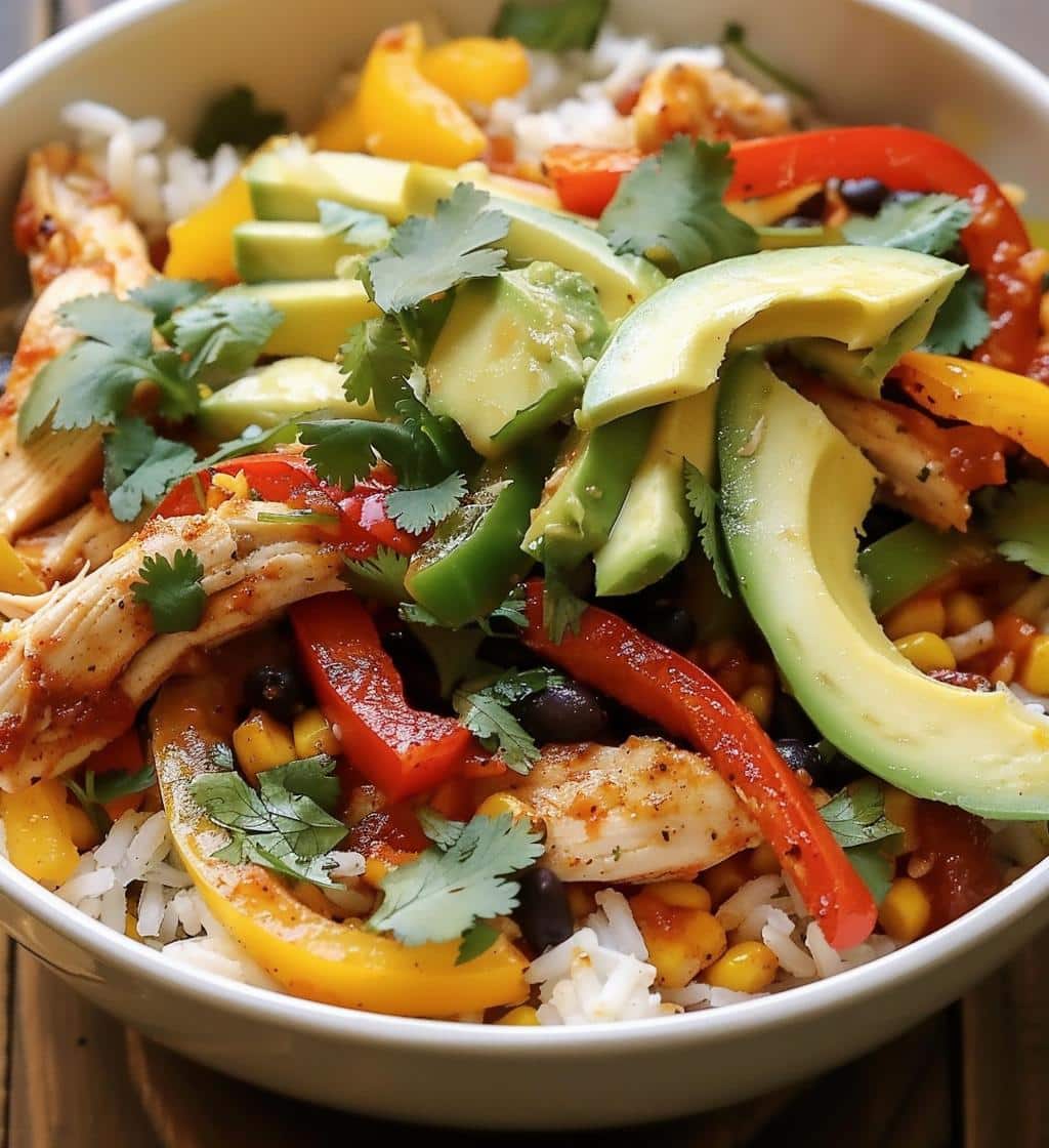 Chicken Fajita Bowl