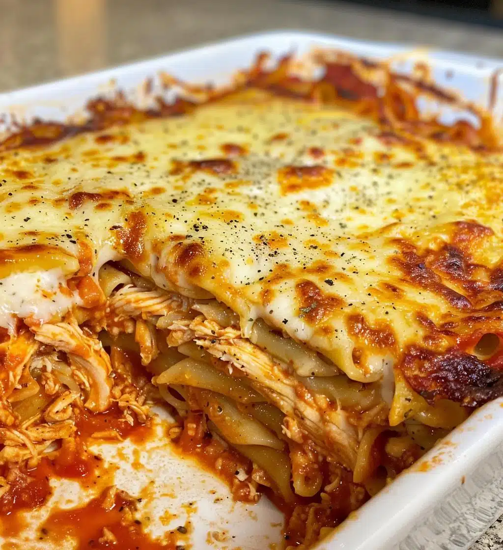 Chicken Parmesan Pasta Casserole - detail 1