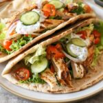 Chicken Pitas